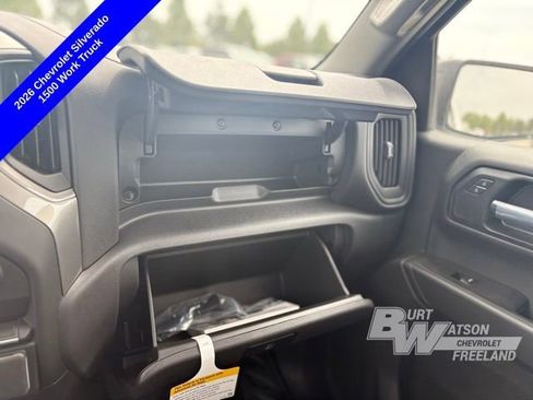 New 2026 Chevrolet Silverado 1500 W/T w/ WT Value Package RWD image 21