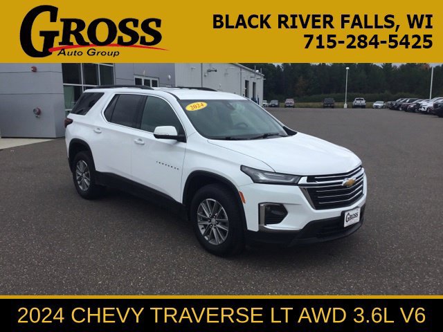 Used 2024 Chevrolet Traverse LT w/ Rear Camera Mirror Package AWD/4WD image 1