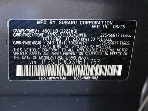 New 2025 Subaru Forester Premium image 20