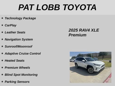 Used 2025 Toyota RAV4 XLE Premium w/ Weather Package FWD image 11