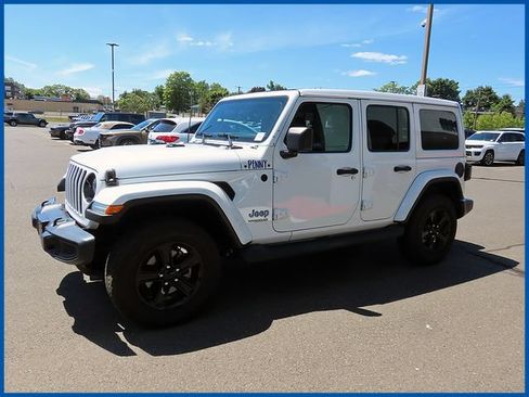 Used 2021 Jeep Wrangler Unlimited Sahara AWD/4WD image 1