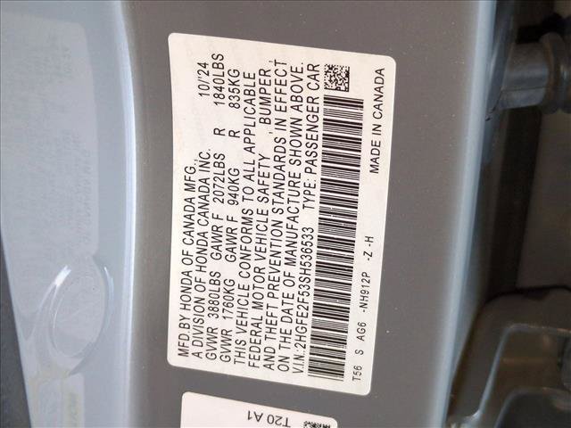 Used 2025 Honda Civic Sport image 23