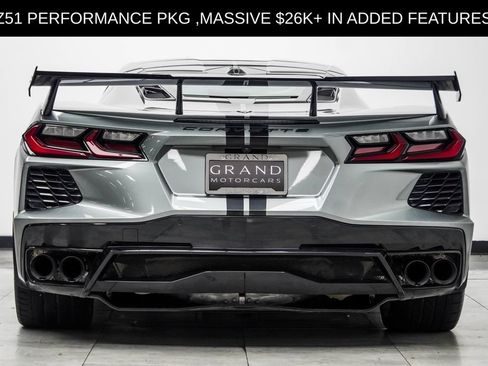 Used 2022 Chevrolet Corvette Stingray Premium Cpe w/ Z51 Performance Package RWD image 14