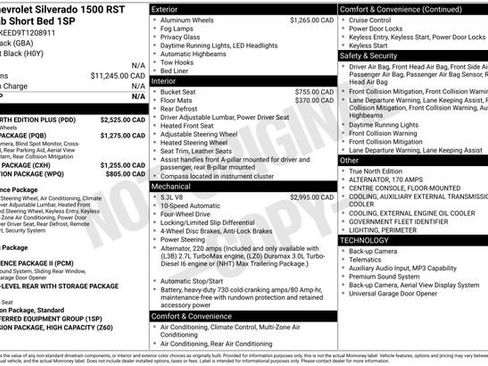 New 2026 Chevrolet Silverado 1500 RST w/ All Star Edition Plus AWD/4WD image 4