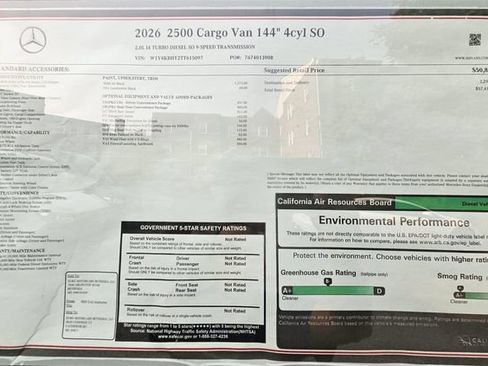 New 2026 Mercedes-Benz Sprinter 2500 image 6