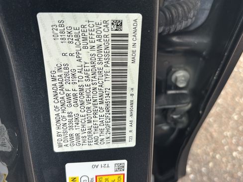 Certified 2024 Honda Civic LX image 16