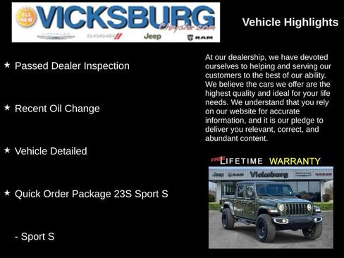 Used 2023 Jeep Gladiator Sport image 25