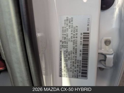 New 2026 MAZDA CX-50 AWD 2.5 Hybrid w/ Premium Pkg image 27