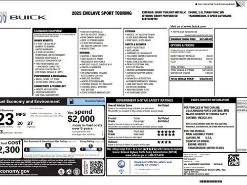 Used 2025 Buick Enclave Sport Touring image 4
