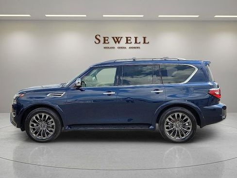Used 2023 Nissan Armada Platinum w/ Captain's Chairs Package AWD/4WD image 2