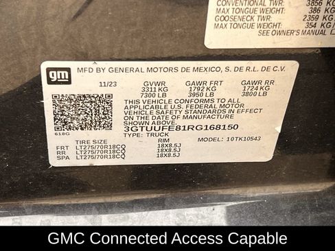 Used 2024 GMC Sierra 1500 AT4X AWD/4WD image 36