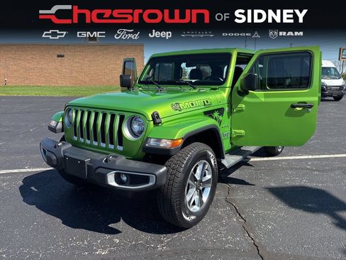 Used 2019 Jeep Wrangler Unlimited Sahara w/ Uconnect 4C Nav & Sound Group AWD/4WD image 14