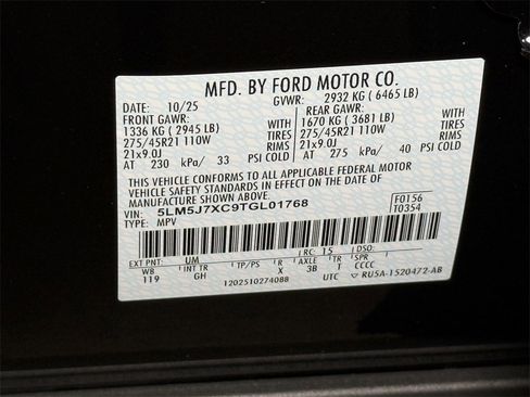 New 2026 Lincoln Aviator Reserve image 37