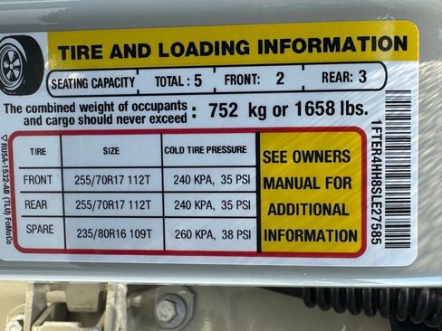 New 2025 Ford Ranger XLT w/ Equipment Group 301A High image 43