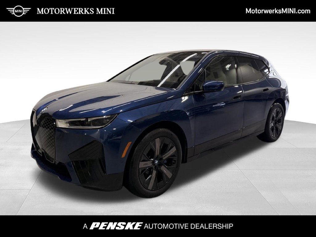 Used 2024 BMW iX xDrive50 w/ Sport Package AWD/4WD image 1