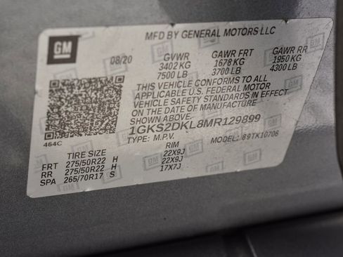 Used 2021 GMC Yukon Denali w/ Denali Premium Package image 46