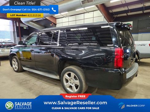 Used 2015 Chevrolet Suburban LT w/ Luxury Package AWD/4WD image 3