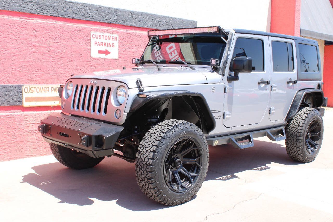Used 2016 Jeep Wrangler Unlimited Sport w/ Quick Order Package 24S AWD/4WD image 4