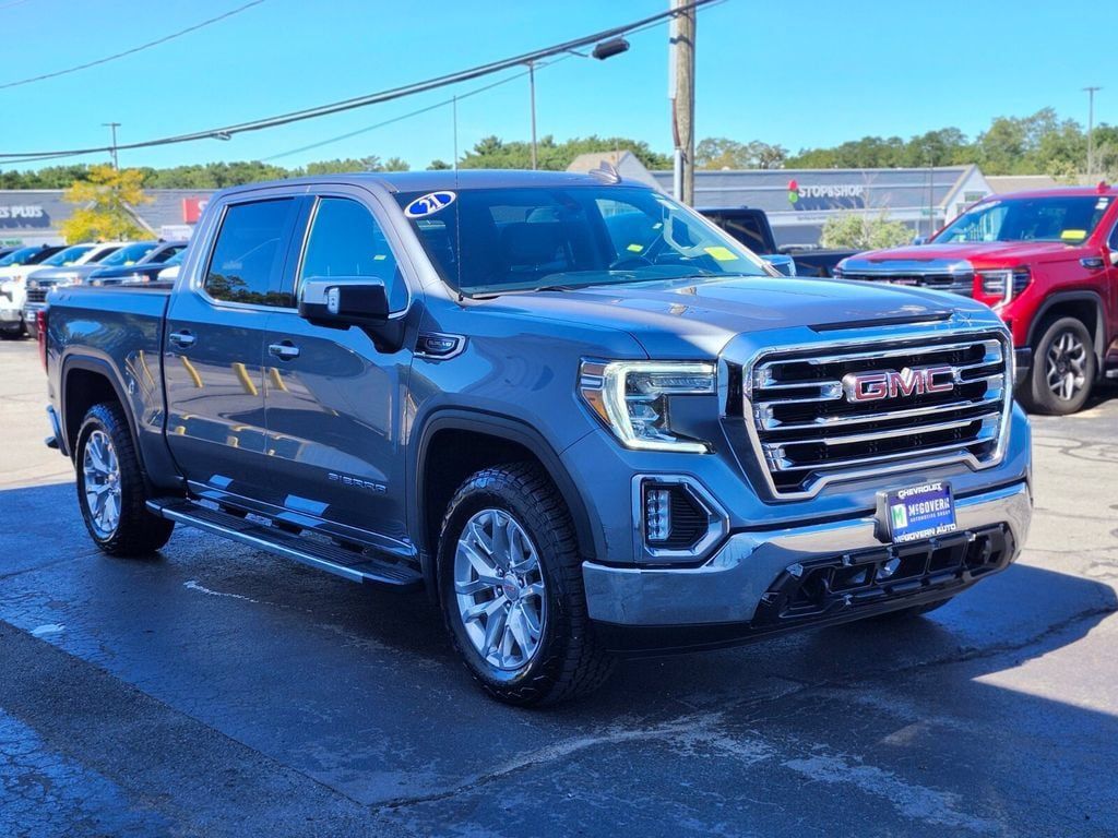 Used 2021 GMC Sierra 1500 SLT w/ SLT Premium Package AWD/4WD image 7