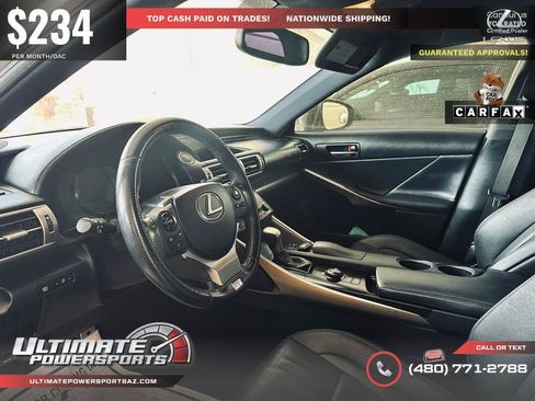 Used 2014 Lexus IS 250 w/ F-Sport Package RWD image 7