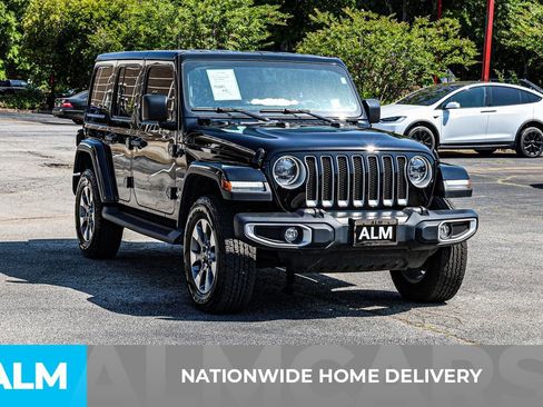 Used 2023 Jeep Wrangler Unlimited Sahara w/ LED Lighting Group AWD/4WD image 5