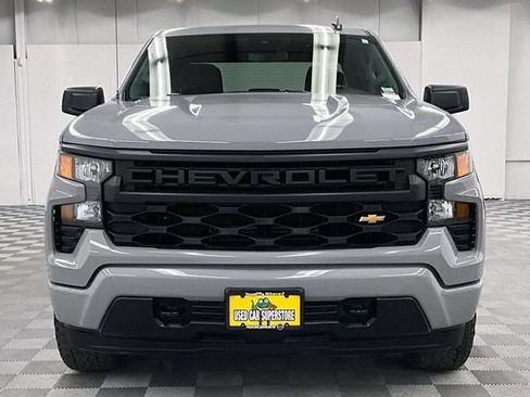 Used 2024 Chevrolet Silverado 1500 Custom w/ LPO, Dark Essentials Package AWD/4WD image 4
