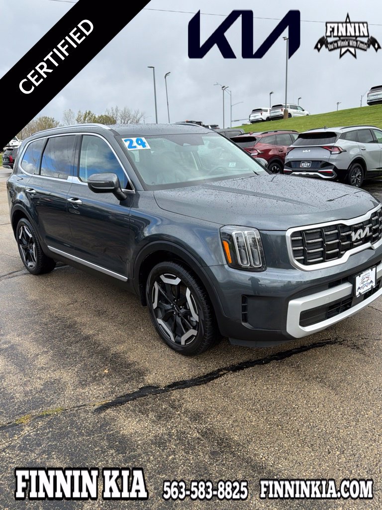 Certified 2024 Kia Telluride S w/ S Sunroof Package AWD/4WD image 1