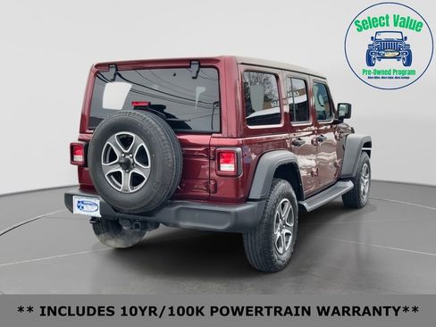 Used 2021 Jeep Wrangler Unlimited Sport w/ Sun And Sound Package image 4