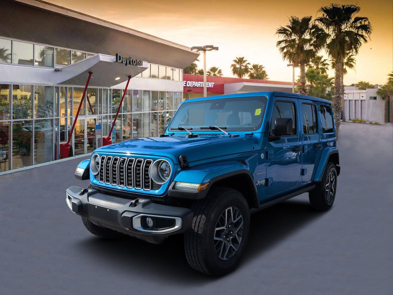 Used 2024 Jeep Wrangler Unlimited Sahara w/ Technology Group AWD/4WD image 7