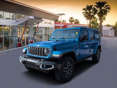 Used 2024 Jeep Wrangler Unlimited Sahara w/ Technology Group AWD/4WD image 7