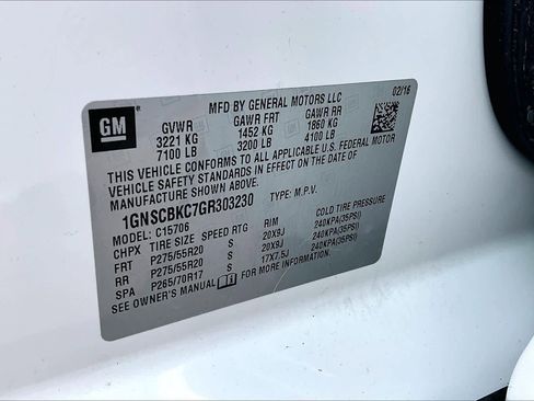 Used 2016 Chevrolet Tahoe LT w/ Texas Edition Package image 36