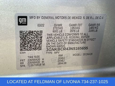 Certified 2022 Chevrolet Blazer LT image 32