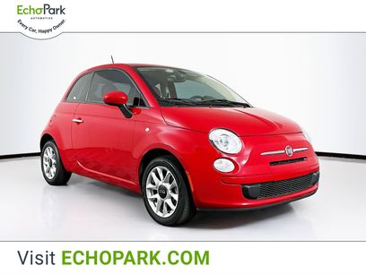 Used 2017 FIAT 500 Pop w/ Red Roof & Mirror Cap Package