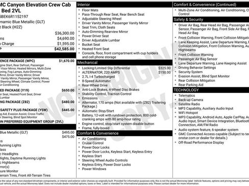 Used 2024 GMC Canyon Elevation w/ Convenience Package RWD image 19