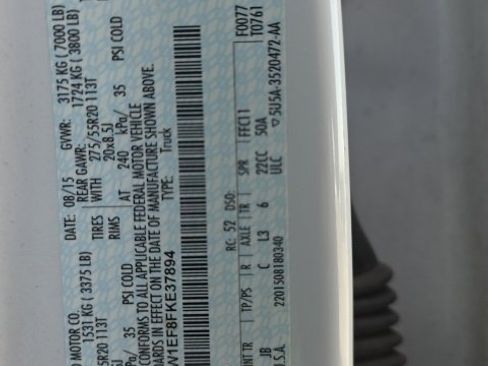 Used 2015 Ford F150 XLT w/ Equipment Group 302A Luxury image 12