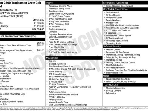 Used 2022 RAM 2500 Tradesman image 3