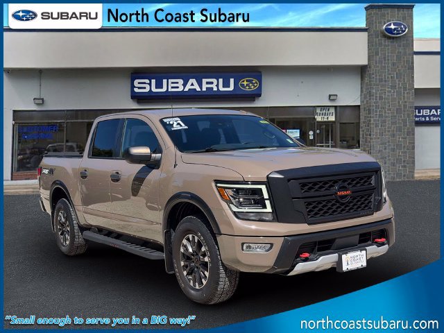 Used 2021 Nissan Titan PRO-4X w/ Off Road Protection Package AWD/4WD image 1
