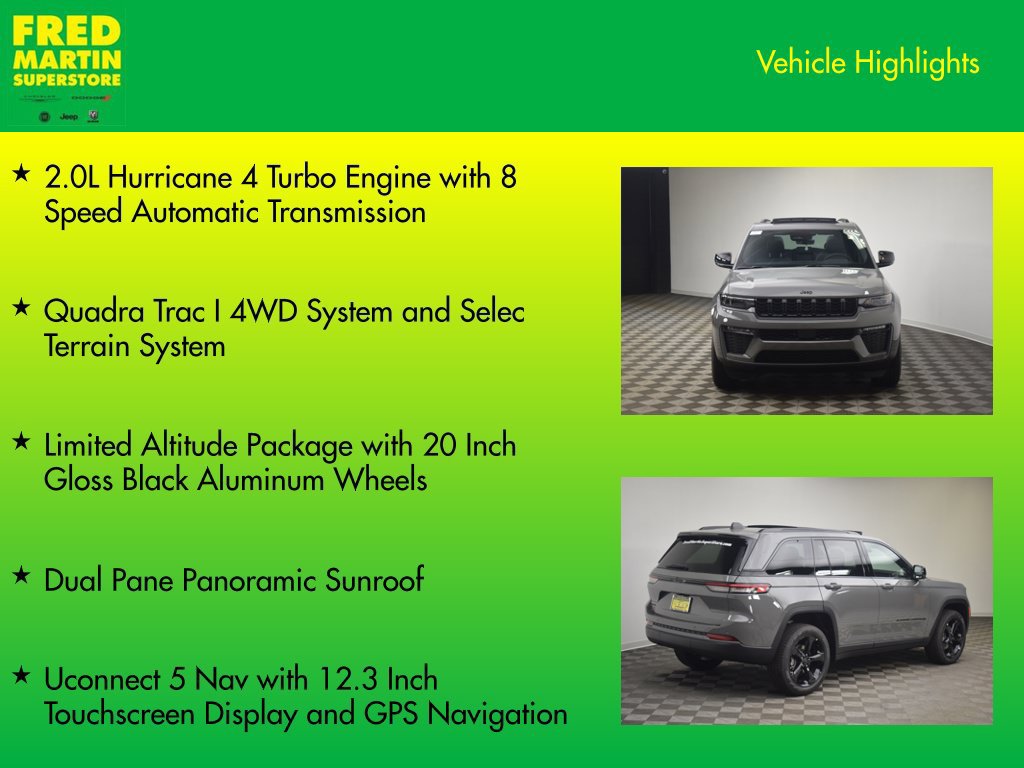 New 2027 Jeep Grand Cherokee Limited AWD/4WD image 7