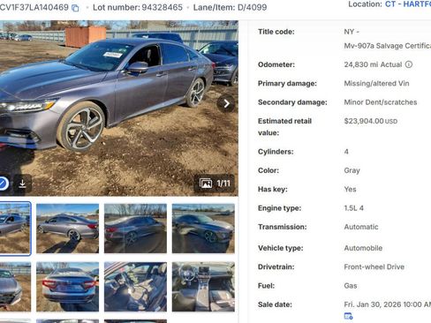 Used 2020 Honda Accord Sport image 48