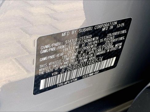 New 2026 Subaru Outback Limited XT image 8