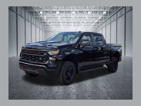 Certified 2024 Chevrolet Silverado 1500 Custom Trail Boss AWD/4WD image 1