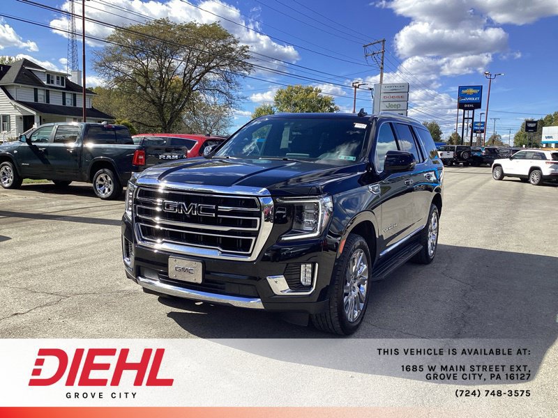 Used 2021 GMC Yukon SLT w/ SLT Luxury Plus Package AWD/4WD image 3