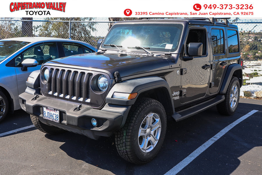 Used 2019 Jeep Wrangler Unlimited Sport S AWD/4WD image 1