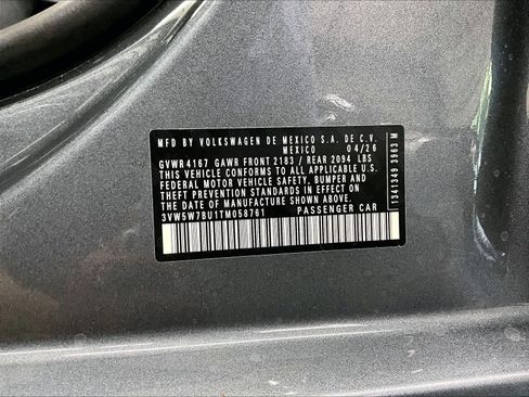 New 2026 Volkswagen Jetta S FWD image 32