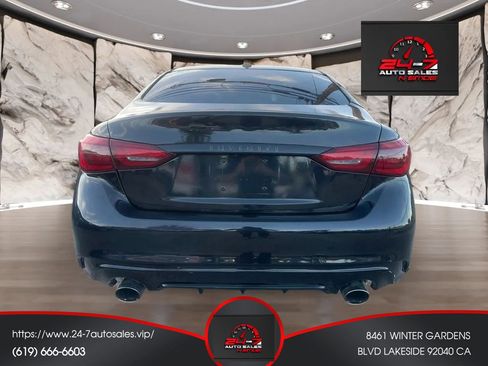 Used 2018 INFINITI Q50 Luxe w/ Essential Package (3.0T Luxe) image 4