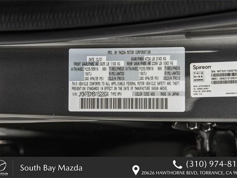 Used 2022 MAZDA CX-5 AWD 2.5 S w/ Premium Package image 28