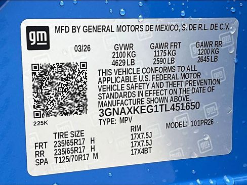 New 2026 Chevrolet Equinox ACTIV w/ Convenience Package III FWD image 20