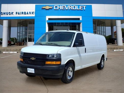 Certified 2021 Chevrolet Express 2500 Extended w/ Driver Convenience Package RWD image 1