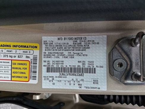 Used 2017 Lincoln MKZ Reserve w/ Climate Package AWD/4WD image 50
