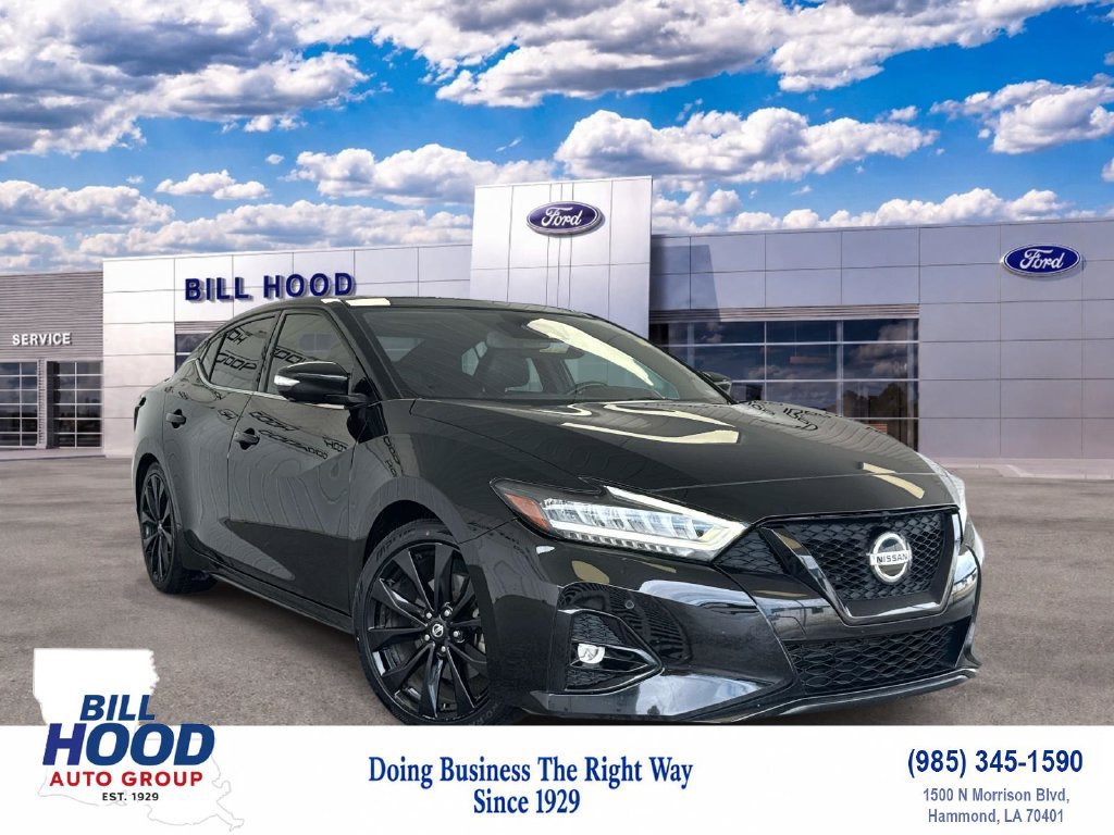 Used 2021 Nissan Maxima SR w/ Sport Mat Group FWD image 1